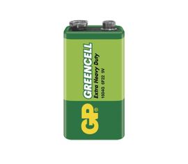 Batéria GP GREENCELL 9V blok, 1ks/ Fólia