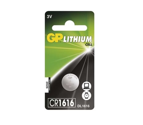 Batéria GP líthiová gombíková CR1616, 1ks/ Blister