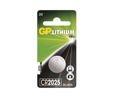 Batéria GP líthiová gombíková CR2025, 1 ks/ Blister