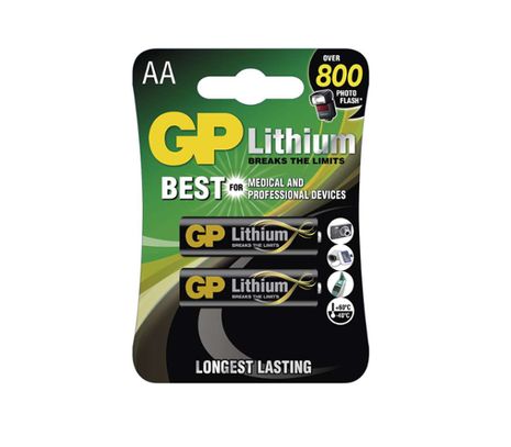 Batéria GP Lithium AA, 2ks/ Blister