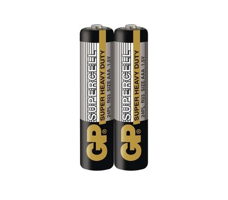 Batéria GP SUPERCELL AAA, 2ks/ Fólia