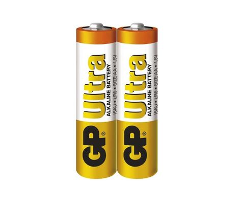 Batéria GP ultra alkalická AA, 2ks/ Fólia