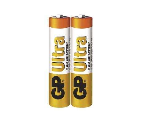 Batéria GP ultra alkalická AAA, 2ks/ Fólia