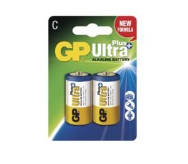 Batéria GP ultra alkalická PLUS C, 2ks/ Blister