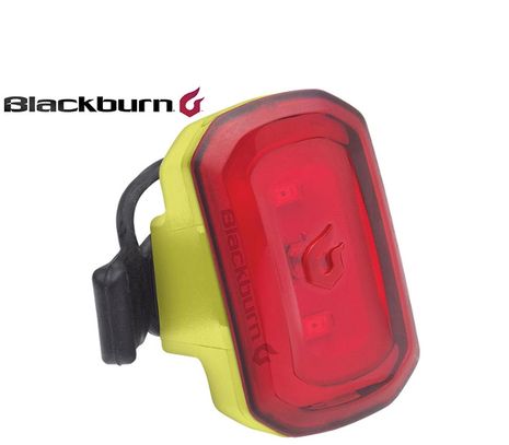 Bicyklové svetlo Blackburn Click USB zadné, vstavaný Li-Po aku. 200mAh, USB nabíjateľné - Žlté