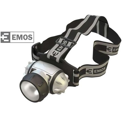 LED Čelovka EMOS na 3x AAA, 1x LED 1W