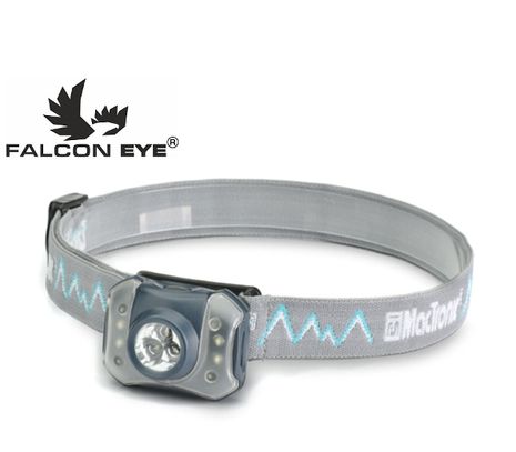 Čelovka Falcon Eye, 3x 0,2W + 4LED