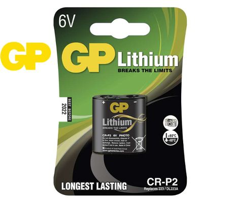 Fotobatéria GP Lithium CR-P2, 1ks/ Blister