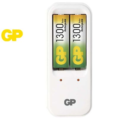 GP nabíjačka NI-MH batérií P410 + 2x AA GP 1300mAh
