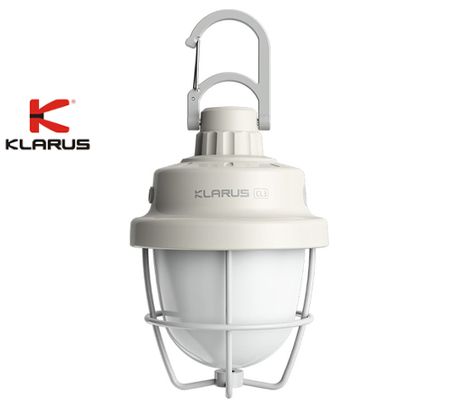 Kempingová LED lampa Klarus CL3 Retro, USB-C nabíjateľná