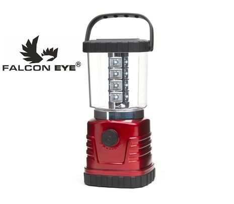 Kempingová LED lampa Falcon Eye MC16-A - Červená