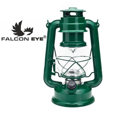 Kempingová LED lampa Falcon eye MC-15L-RETRO - Zelená