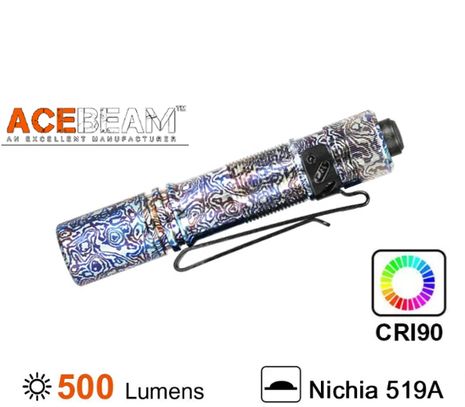 LED baterka Acebeam Pokelit AA Ti, USB-C nabíjateľný Li-ion 14500 920mAh 3,7V-Titánium