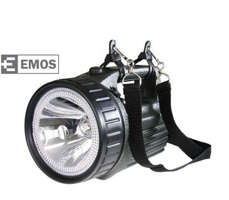 LED baterka EMOS 3810, halogén/kryptón, Nabíjateľná