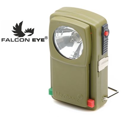LED Baterka Falcon Eye 3008 kovová, kryptónová na 4,5 V, 3 Farby