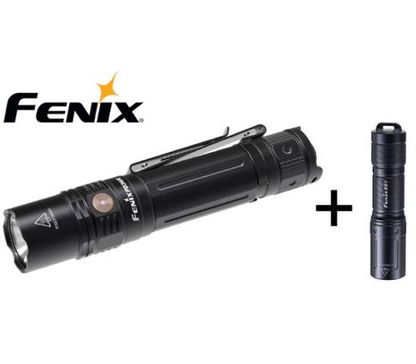 LED Baterka Fenix PD36R + Fenix E01 V2.0