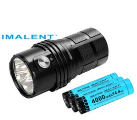 LED baterka Imalent MS06, 25000lm+3x Li-ion 21700mAh 4000mAh 3,6V, USB nabíjateľné