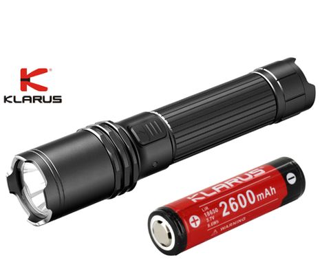 LED Baterka Klarus A1 Pro, 1300lm + 1x Li-ion aku. 2600mAh 3,7V, USB-C nabíjateľná