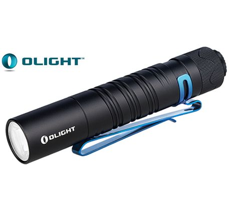 LED Baterka Olight i5R EOS 350lm, 1x špeciálny Olight Li-ion 14500 1420mAh 2,4V aku.- Čierna