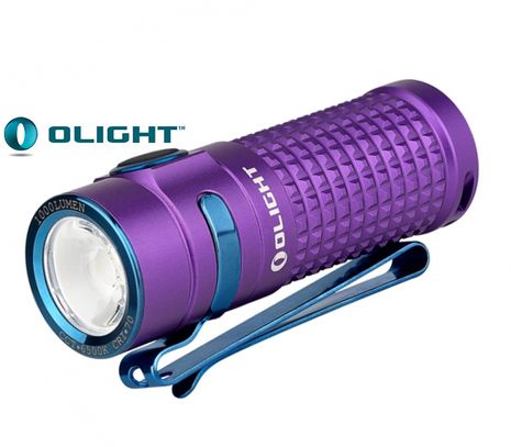 LED Baterka Olight S1R Baton II LIMITED EDITION, USB nabíjateľný, Praktik Set - Fialová