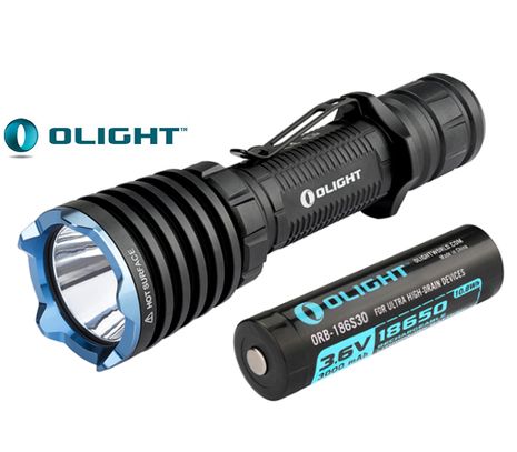 LED Baterka Olight Warrior X, Praktik Set