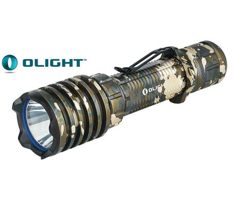 LED Baterka Olight Warrior X Pro, Limited Edition + Li-ion 21700 5000mAh - Desert Camouflage