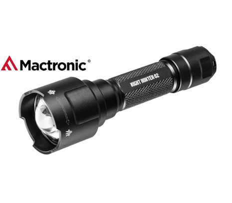 LED baterka so ZOOM optikou Mactronic Night Hunter 02 - Klasik Set