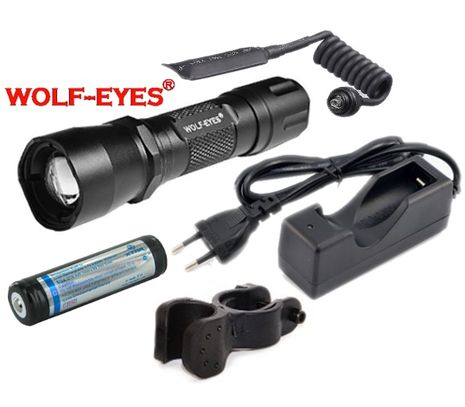 LED Baterka Wolf-Eyes Defender-III XP-L HI V2 Full Set