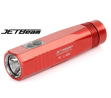 LED bicyklové svietidlo JETBeam BR10 GT Praktik Set - Červené
