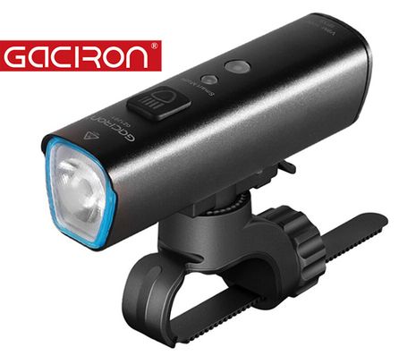 LED bicyklové svietidlo Gaciron V9M-1200, USB nabíjateľné