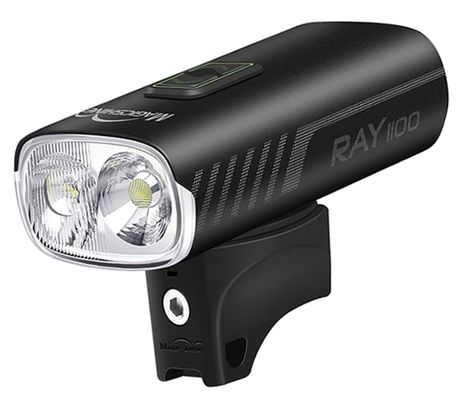 LED bicyklové svietidlo Magicshine RAY 1100, 1100lm, vstavaný Li-ion aku. 3200mAh, USB nabíjateľné