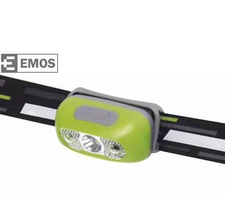 LED Čelovka EMOS so vstavaným Li-Pol 1200mAh aku., IR senzor
