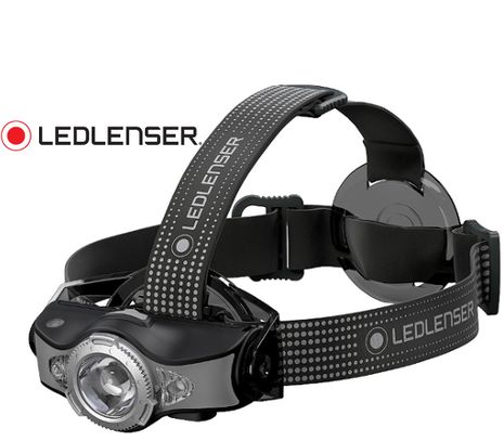 LED čelovka Ledlenser MH11, Biela LED + RGB LED - Šedá