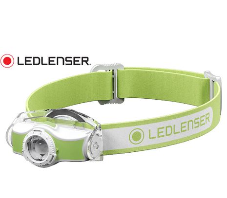 LED čelovka Ledlenser MH3 - Zeleno-biela