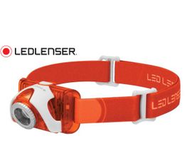 LED Čelovka Ledlenser SEO 3 oranžová