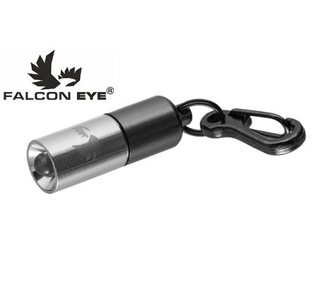 LED kľúčenka Falcon Eye SPARKY 02 strieborná, posledný kus