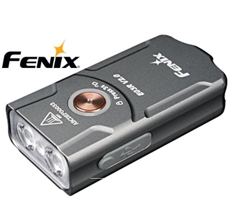 LED kľúčenka Fenix E03R V2.0, USB-C nabíjateľná