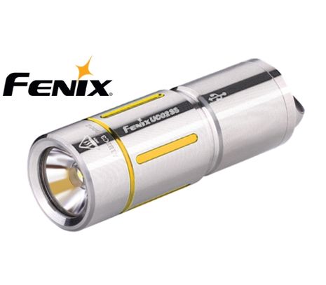 LED kľúčenka Fenix UC02SS - USB nabíjateľná (Zlaté prúžky)