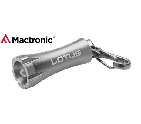 LED kľúčenka MacTronic Lotus šedá