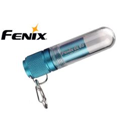 LED kľúčenka, Mini kempingová lampa Fenix CL05 - Modrá