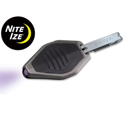LED kľúčenka Nite Ize INOVA Microlight + 2x CR2016 3V batérie, UV LED