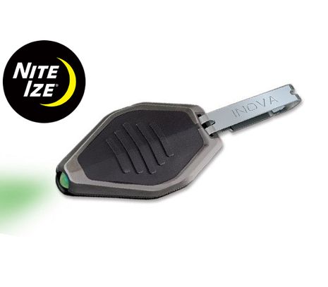 LED kľúčenka Nite Ize INOVA Microlight + 2x CR2016 3V batérie, Zelená LED