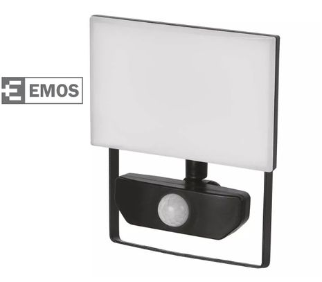 LED reflektor EMOS TAMBO 20W so senzorom 1600lm Slim čierny - 3 ROČNÁ ZÁRUKA!