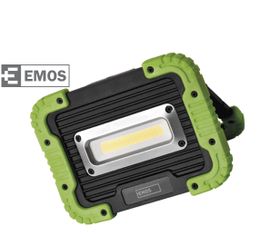 LED reflektor/ Power bank prenosný EMOS so vstavaným akumulátorom 4400mAh, 10W, 1000lm