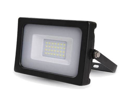 LED reflektor SMD 20W 1600lm SLIM čierny