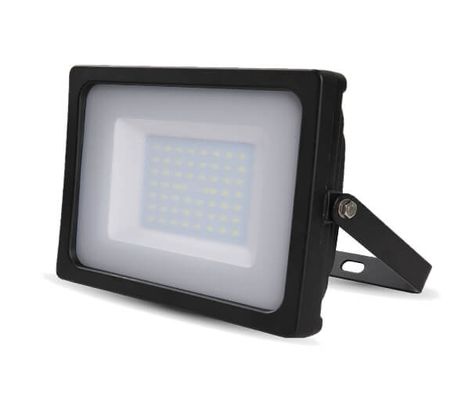 LED reflektor SMD 50W 4250lm SLIM čierny