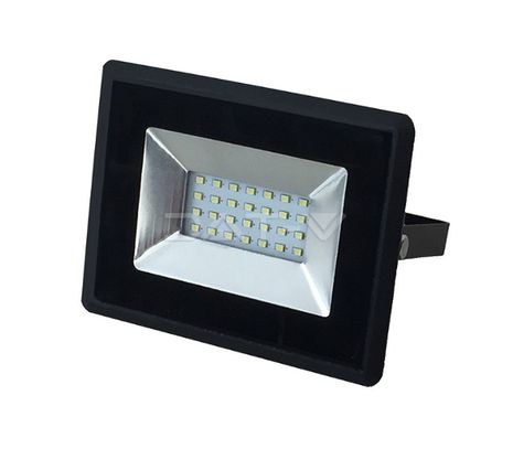 LED reflektor V-TAC 20W, 1700lm, E-SERIES, Slim, čierny