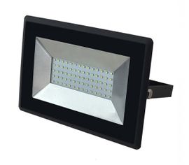LED reflektor V-TAC 50W, 4250lm, E-SERIES, Slim, čierny