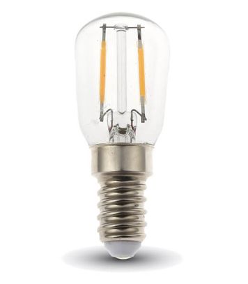 LED žiarovka E14 2W 180lm A67 číra