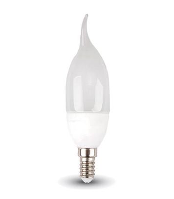 LED žiarovka E14 4W 320lm plameň sviečky
